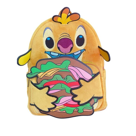 Loungefly Disney Lilo & Stitch Reuben Sandwich Figural Mini Backpack main image 4